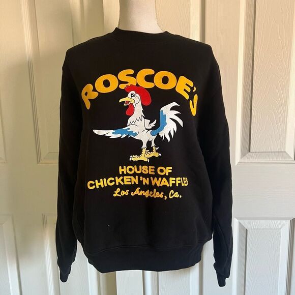 Madhappy Other - Madhappy Limited Edition Unisex Roscoe’s Fleece Crewneck Sweatshirt Black Small